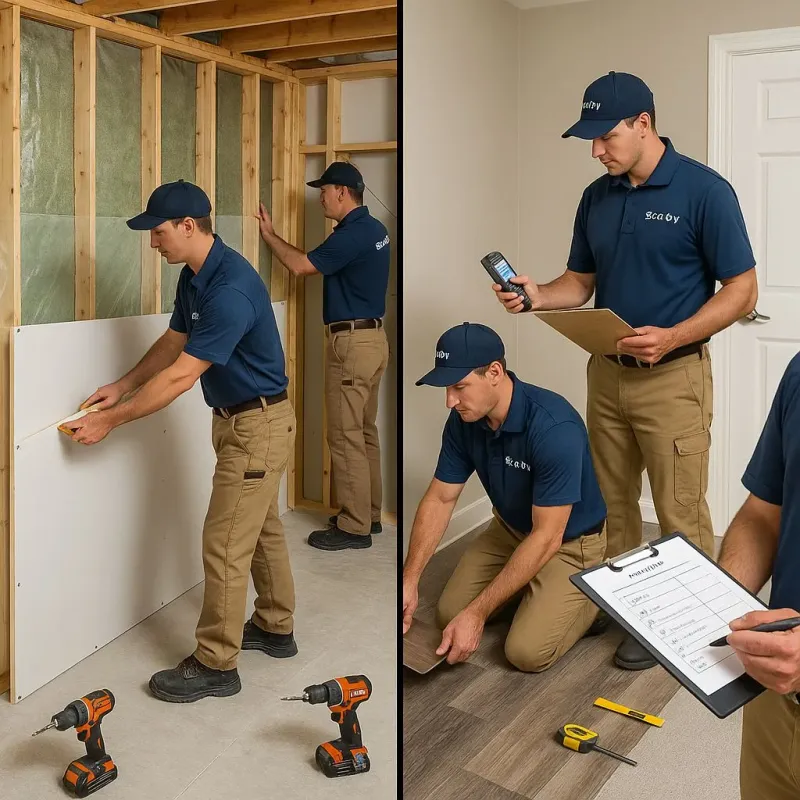 Repairs and Reconstruction process in Munfordville, KY
